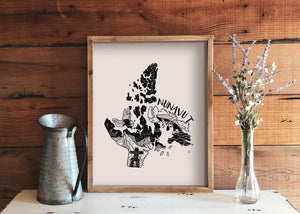 Nunavut Print - Mountain Mornings - Prints