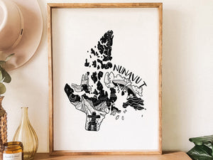 Nunavut Print - Mountain Mornings - Prints