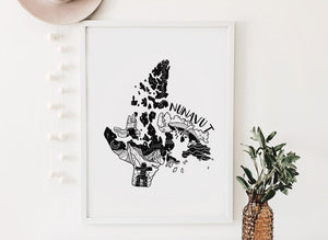 Nunavut Print - Mountain Mornings - Prints