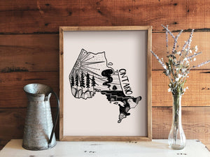 Ontario Print - Mountain Mornings - Prints