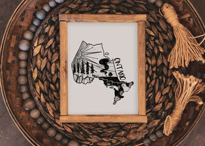 Ontario Print - Mountain Mornings - Prints