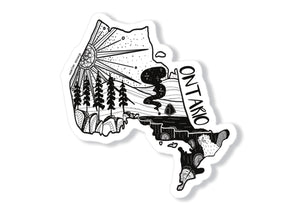 Ontario Sticker - Mountain Mornings - Sticker