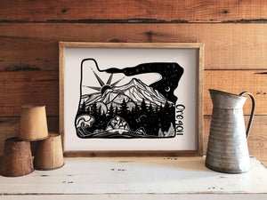 Oregon Print - Mountain Mornings - Prints