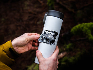 Oregon Sticker - Mountain Mornings - Sticker