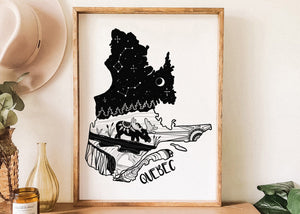 Quebec Print - Mountain Mornings - Prints
