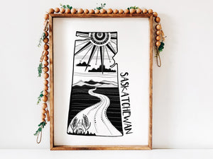 Saskatchewan Print - Mountain Mornings - Prints