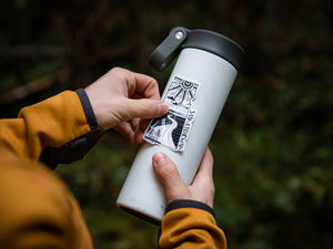 Saskatchewan Sticker - Mountain Mornings - Sticker