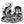 Sea Otter Sticker featuring original black and white illustration, perfect for outdoor, permanent use by Canadian artist.