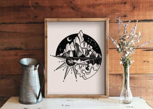 Sea to Sky Print - Mountain Mornings - Prints