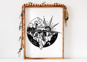 Sea to Sky Print - Mountain Mornings - Prints