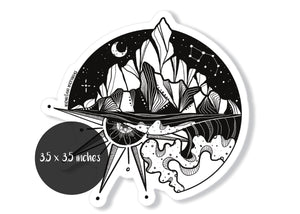 Sea to Sky Sticker - Mountain Mornings - Sticker