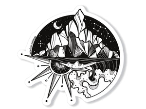 Sea to Sky Sticker - Mountain Mornings - Sticker