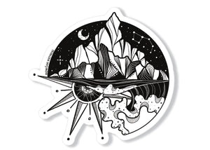Sea to Sky Sticker - Mountain Mornings - Sticker