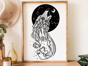 Sea Wolf Print - Mountain Mornings - Prints