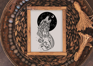 Sea Wolf Print - Mountain Mornings - Prints