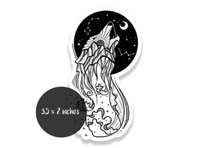 Sea Wolf Sticker - Mountain Mornings - Sticker