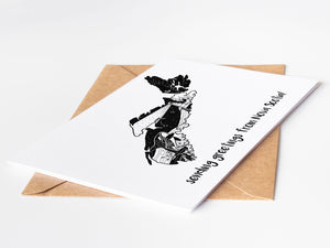 Sending Greetings from Nova Scotia, Greeting Card - Mountain Mornings - Greeting Card