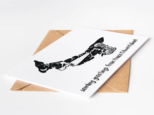 Sending Greetings from Prince Edward Island, Greeting Card - Mountain Mornings - Greeting Card