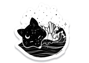 Sleeping Fox Sticker - Mountain Mornings - Sticker