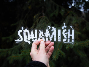 Squamish Car Decal - Mountain Mornings - Decal