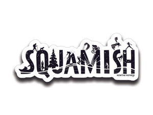 Squamish Sticker - Mountain Mornings - Sticker