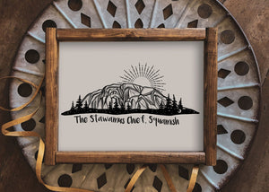 Stawamus Chief Print - Mountain Mornings - Prints