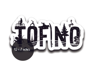 Tofino Sticker - Mountain Mornings - Sticker