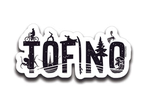 Tofino Sticker - Mountain Mornings - Sticker
