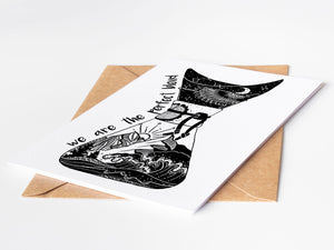 We Are the Perfect Blend, Greeting Card - Mountain Mornings - Greeting Card