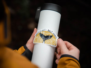West Coast, Best Coast Sticker - Mountain Mornings - Sticker