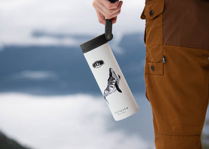 Whale Sticker - Mountain Mornings - Sticker