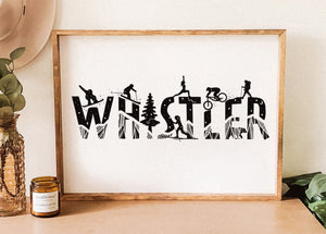 Whistler Print - Mountain Mornings - Prints