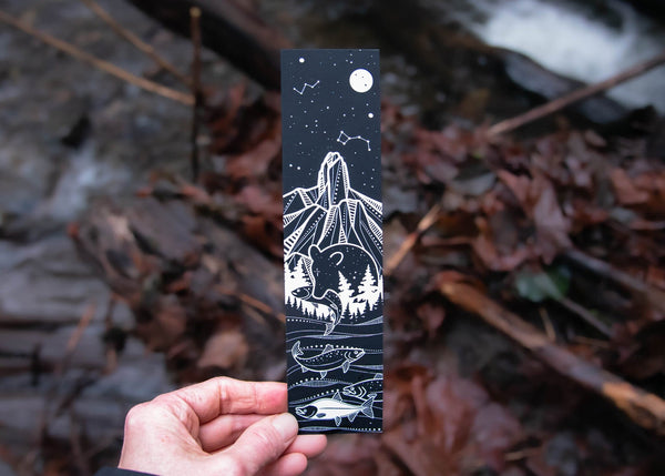 Wilderness Bookmark - Mountain Mornings - bookmark