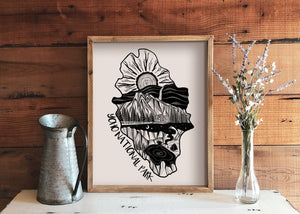 Yoho National Park Print - Mountain Mornings - Prints