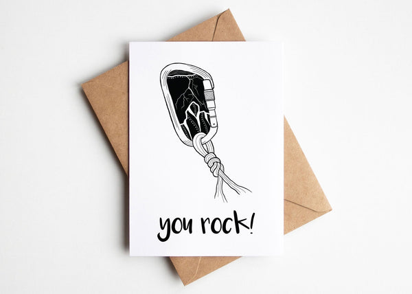 You Rock!, Greeting Card - Mountain Mornings - Greeting Card