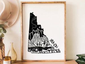 Yukon Print - Mountain Mornings - Prints
